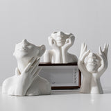 Daydream – Ceramic Face Vase