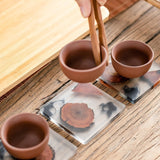 Orlen - Resin Pinewood Coasters