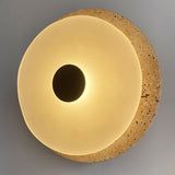 Eclipse – Travertine Wall Sconce