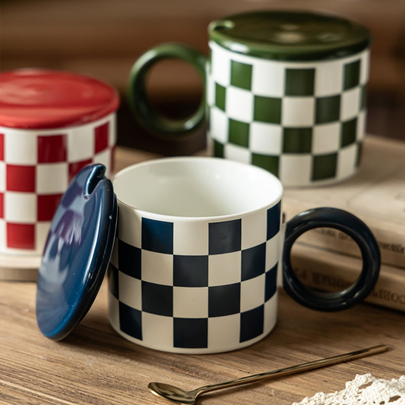 CheckMate – Retro Ceramic Mug