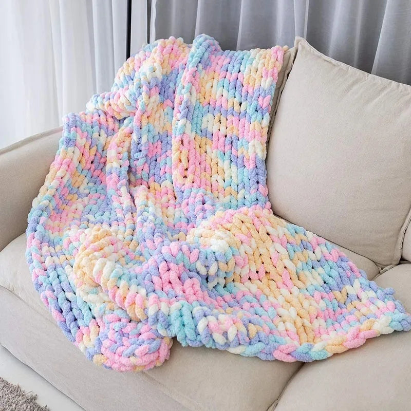 Cloudbraid – Chenille Throw Blanket