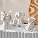 Daydream – Ceramic Face Vase