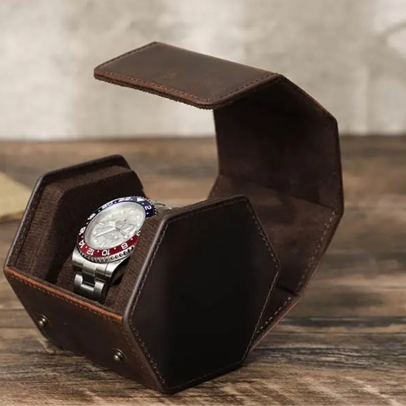 Oakborne – Leather Watch Roll