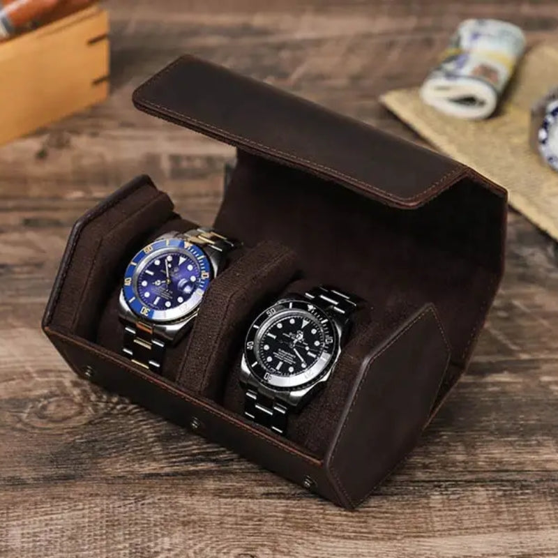 Oakborne – Leather Watch Roll