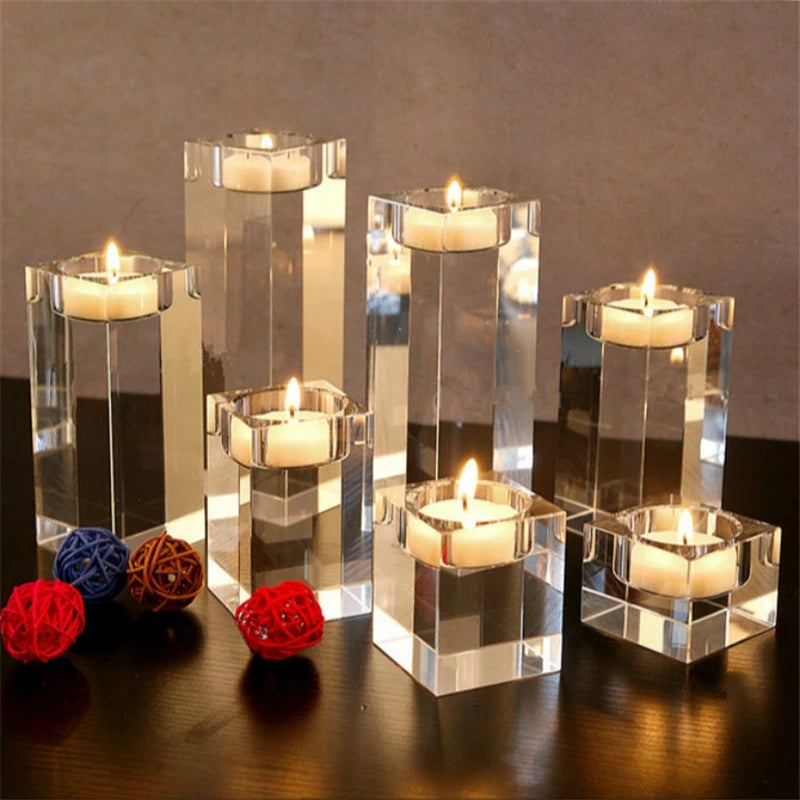 Clearhaven – Glass Candle Holder