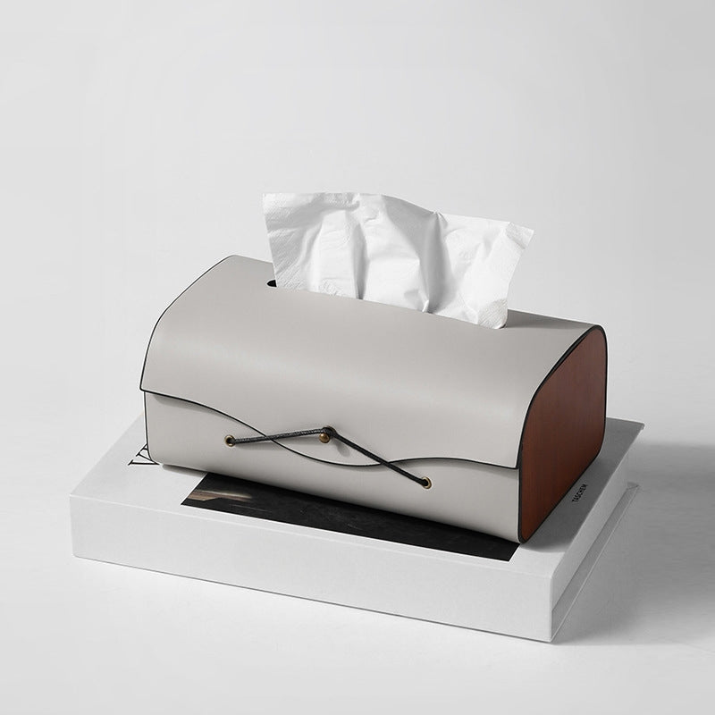 Oakline – Leather-Wrapped Tissue Holder