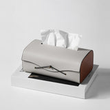 Oakline – Leather-Wrapped Tissue Holder