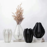 RippleCrest – Ceramic Vase