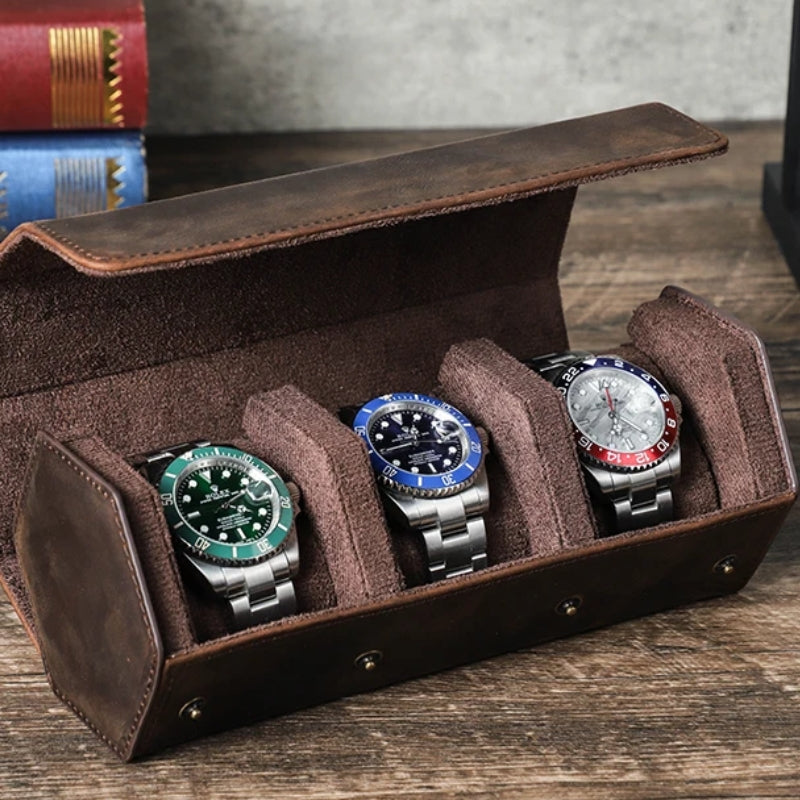 Oakborne – Leather Watch Roll