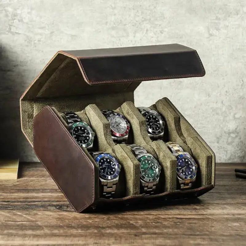 Oakborne – Leather Watch Roll