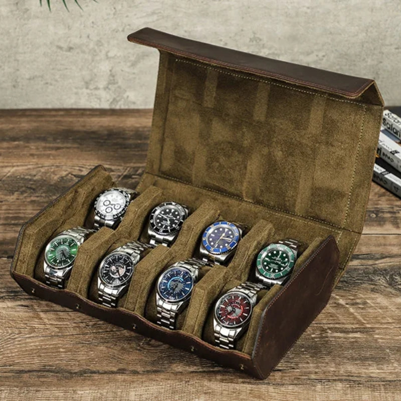 Oakborne – Leather Watch Roll