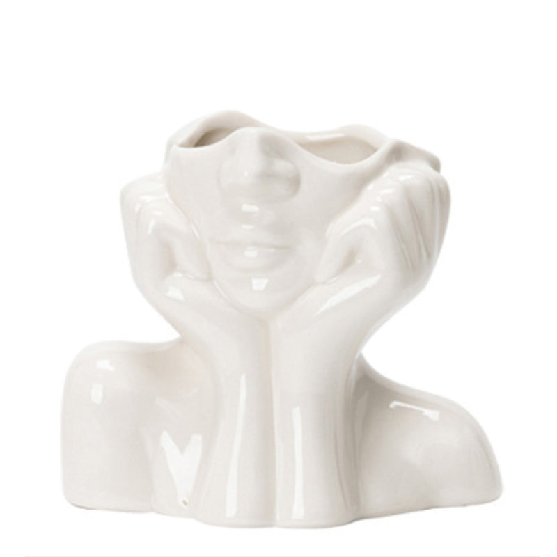 Daydream – Ceramic Face Vase