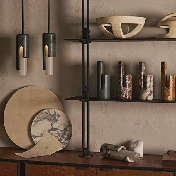 Marrowline – Stone Pendant Light lifestyle photo