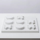 Gridforge – Marble Tic-Tac-Toe Set