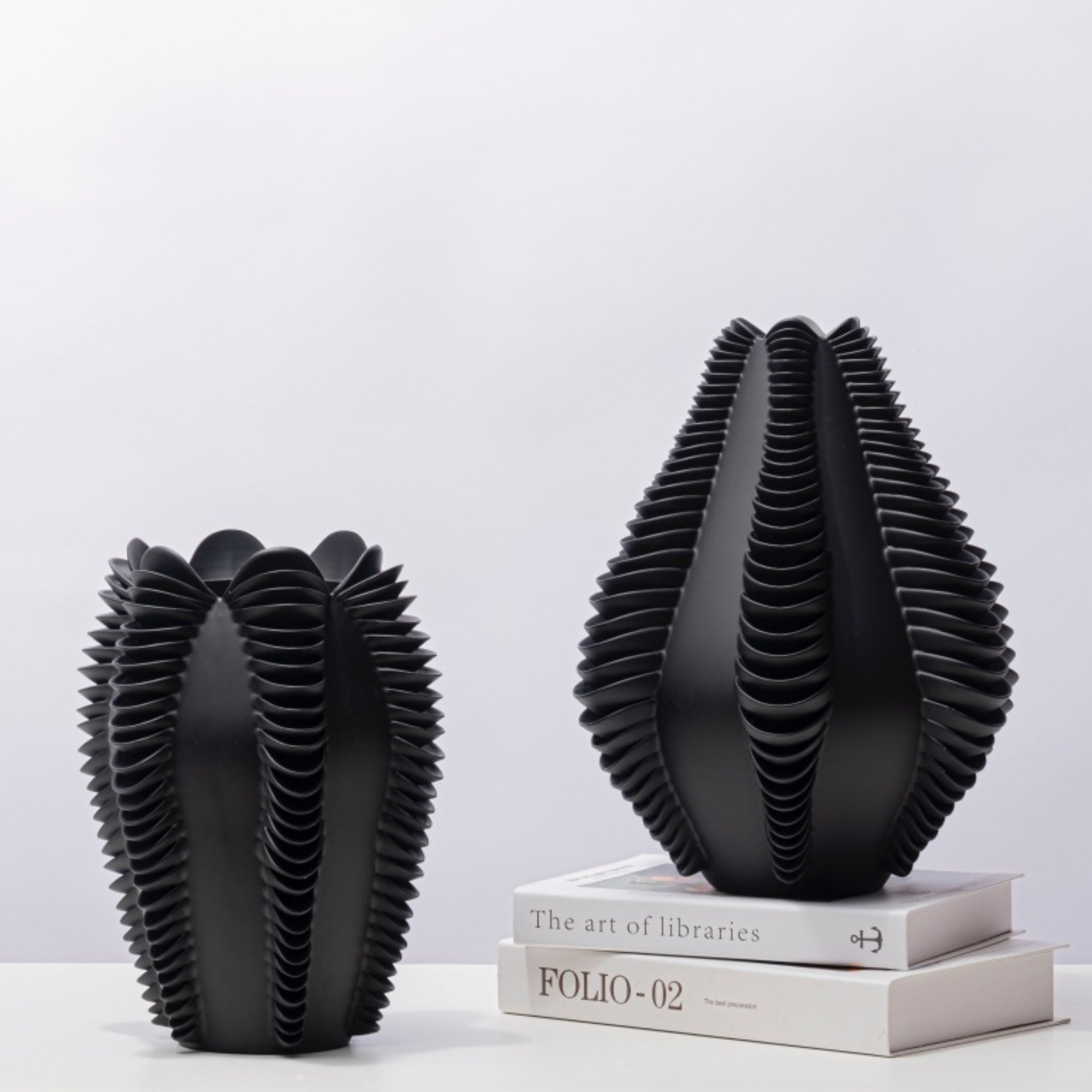 RippleCrest – Ceramic Vase