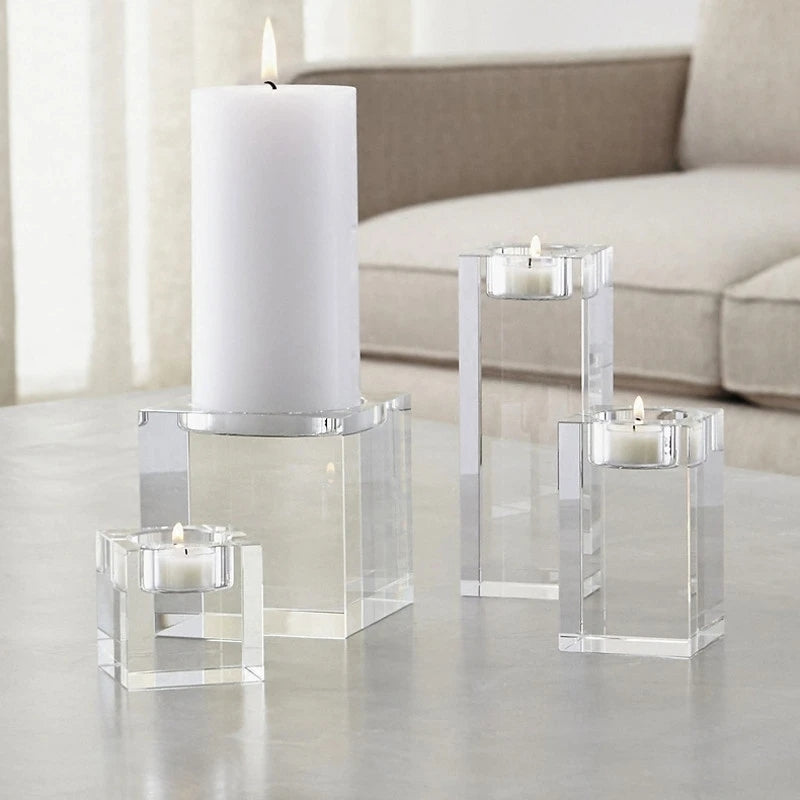 Clearhaven – Glass Candle Holder