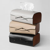 Oakline – Leather-Wrapped Tissue Holder