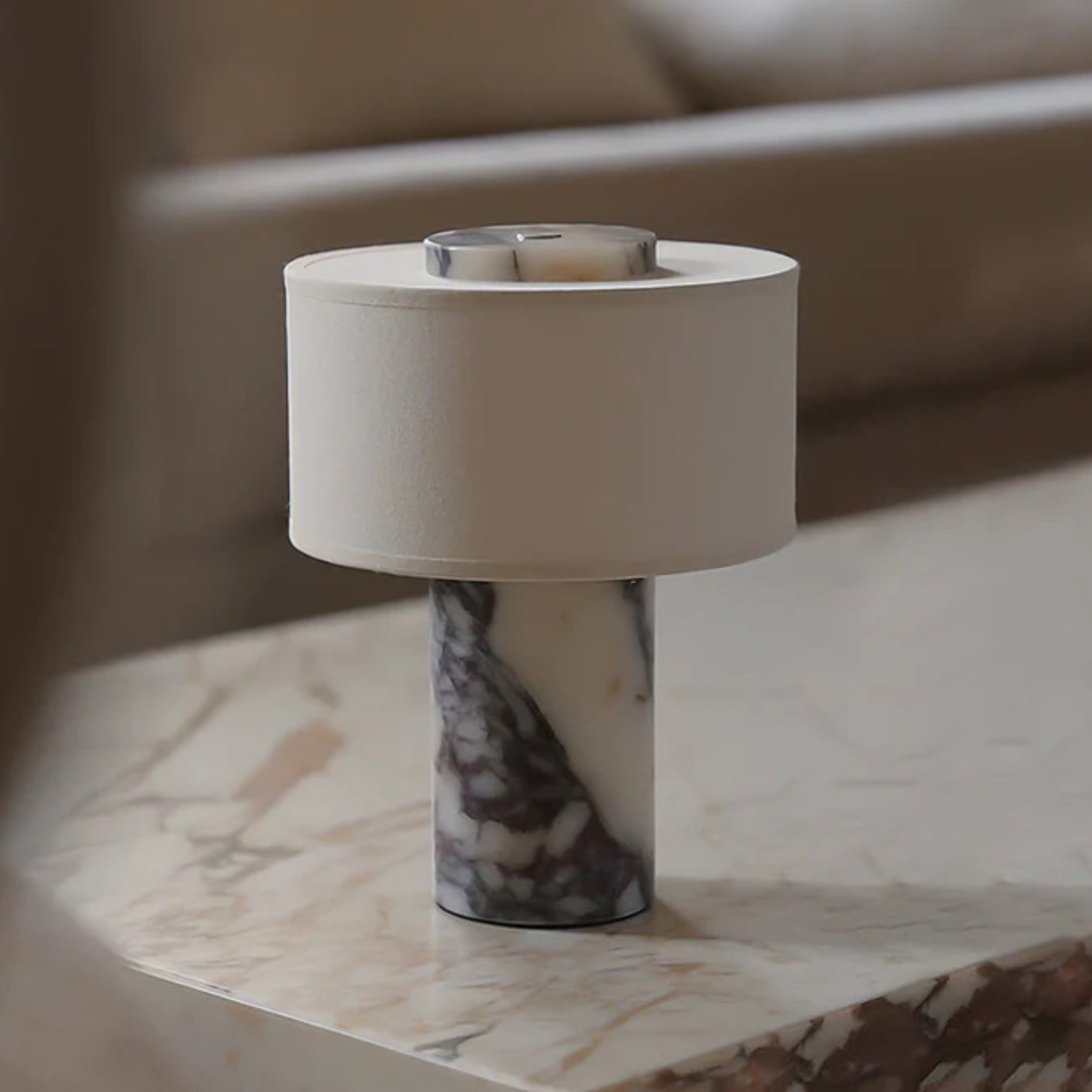 RockHaven – Marble Table Lamp