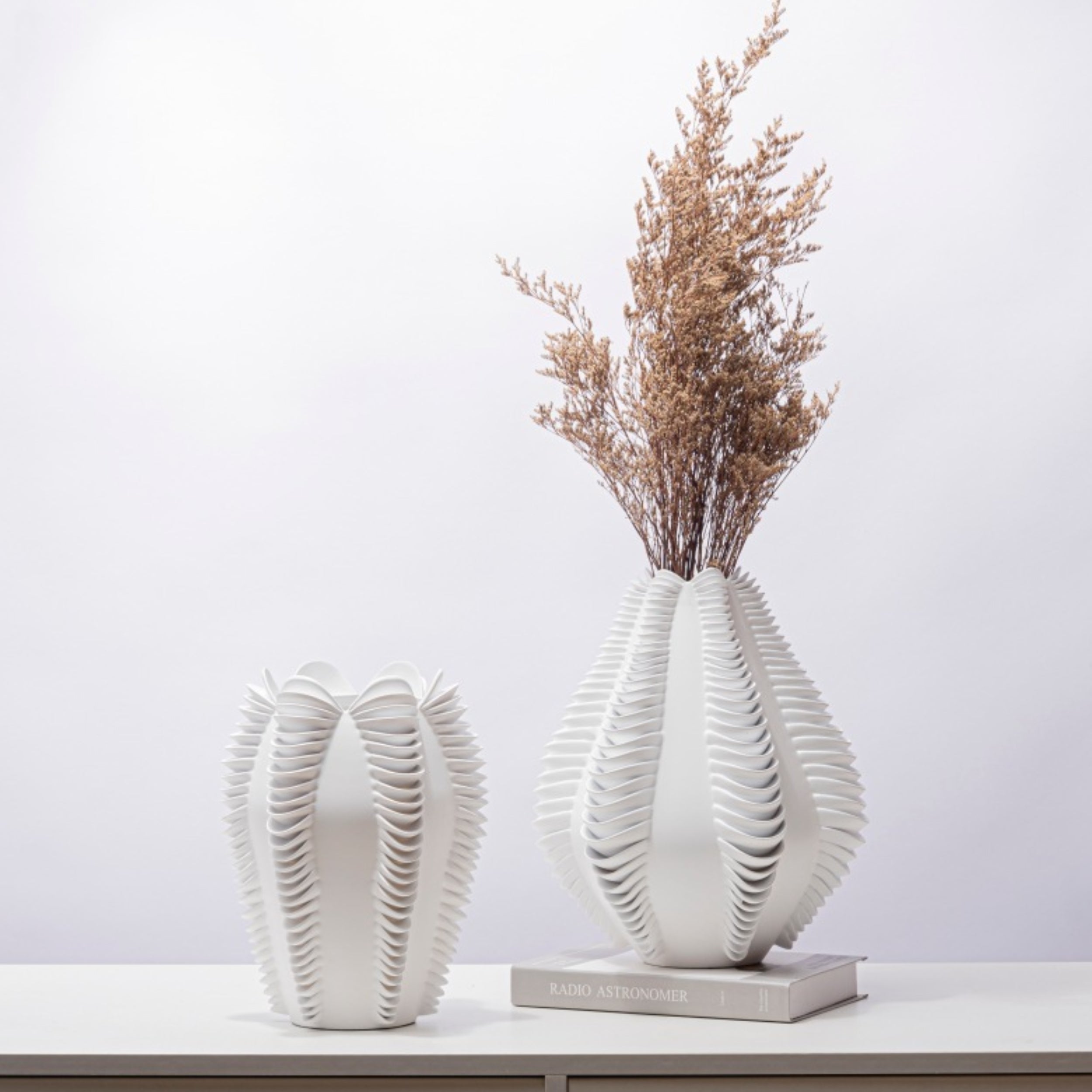 RippleCrest – Ceramic Vase