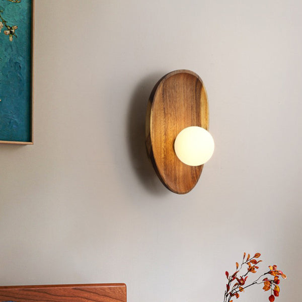 OakDrift – Wood Wall Sconce lifestyle photo
