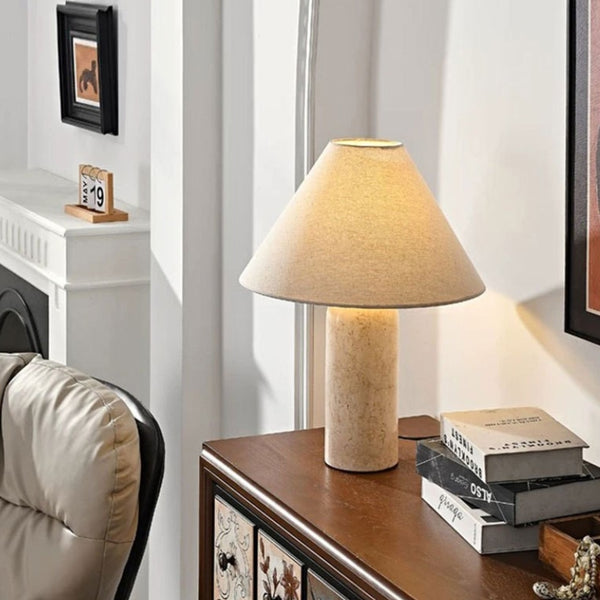 Ridgebeam – Stone Table Lamp lifestyle photo