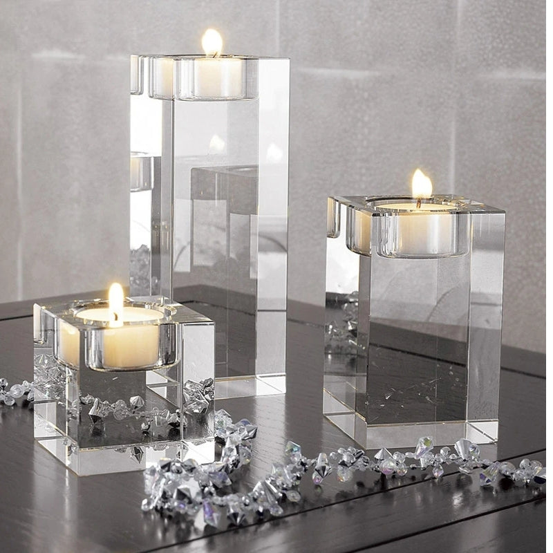 Clearhaven – Glass Candle Holder