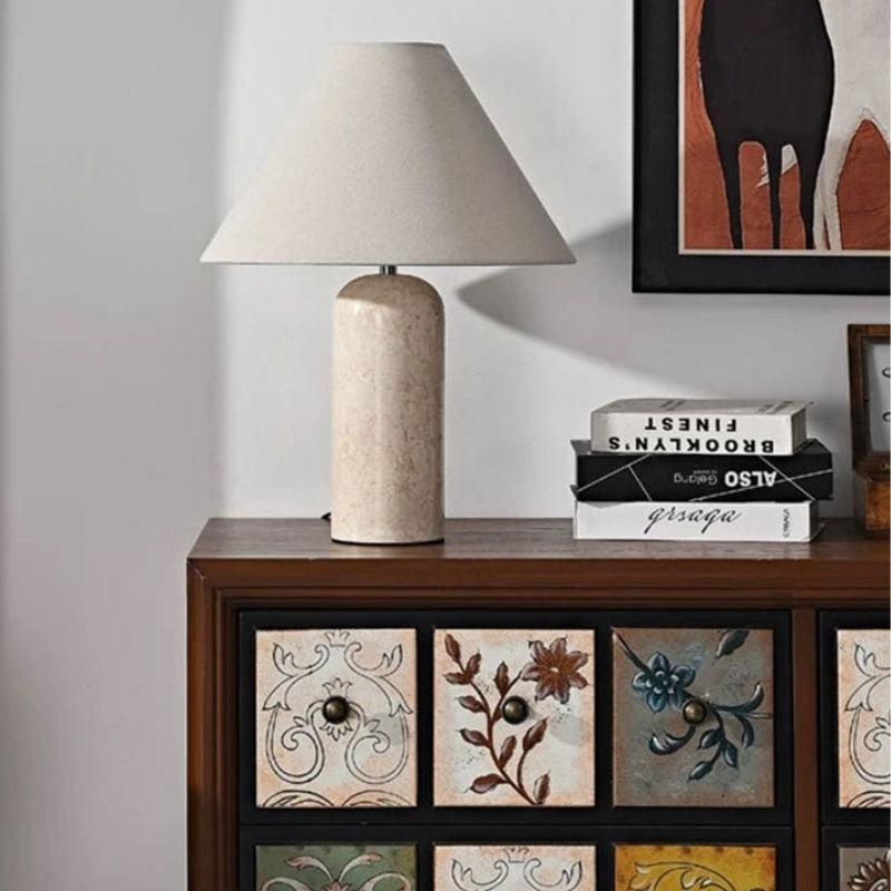 Ridgebeam – Stone Table Lamp