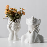 Daydream – Ceramic Face Vase
