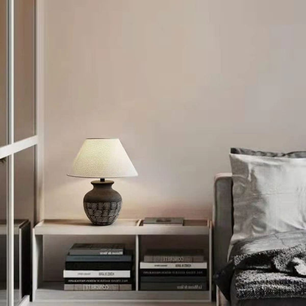 Obsidian – Ceramic Table Lamp lifestyle photo