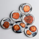 Orlen - Resin Pinewood Coasters