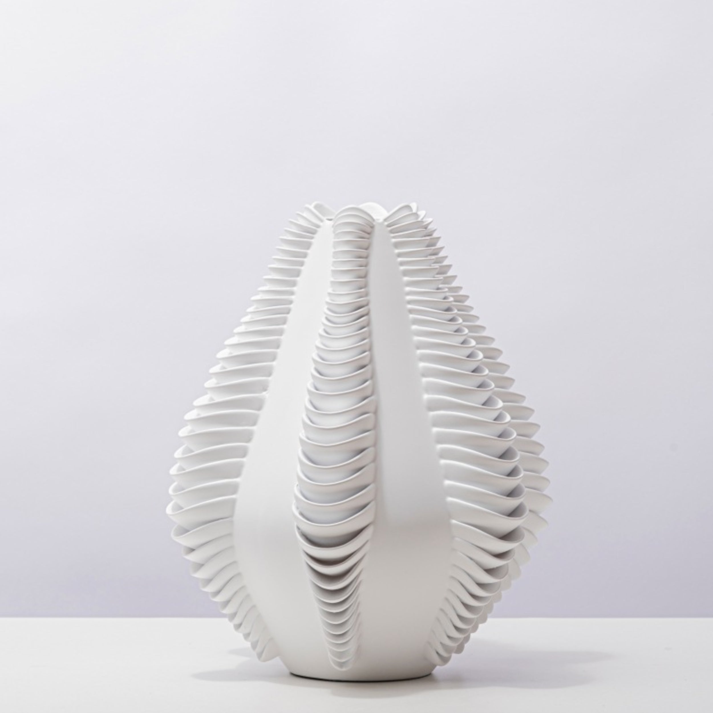 RippleCrest – Ceramic Vase