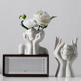 Daydream – Ceramic Face Vase
