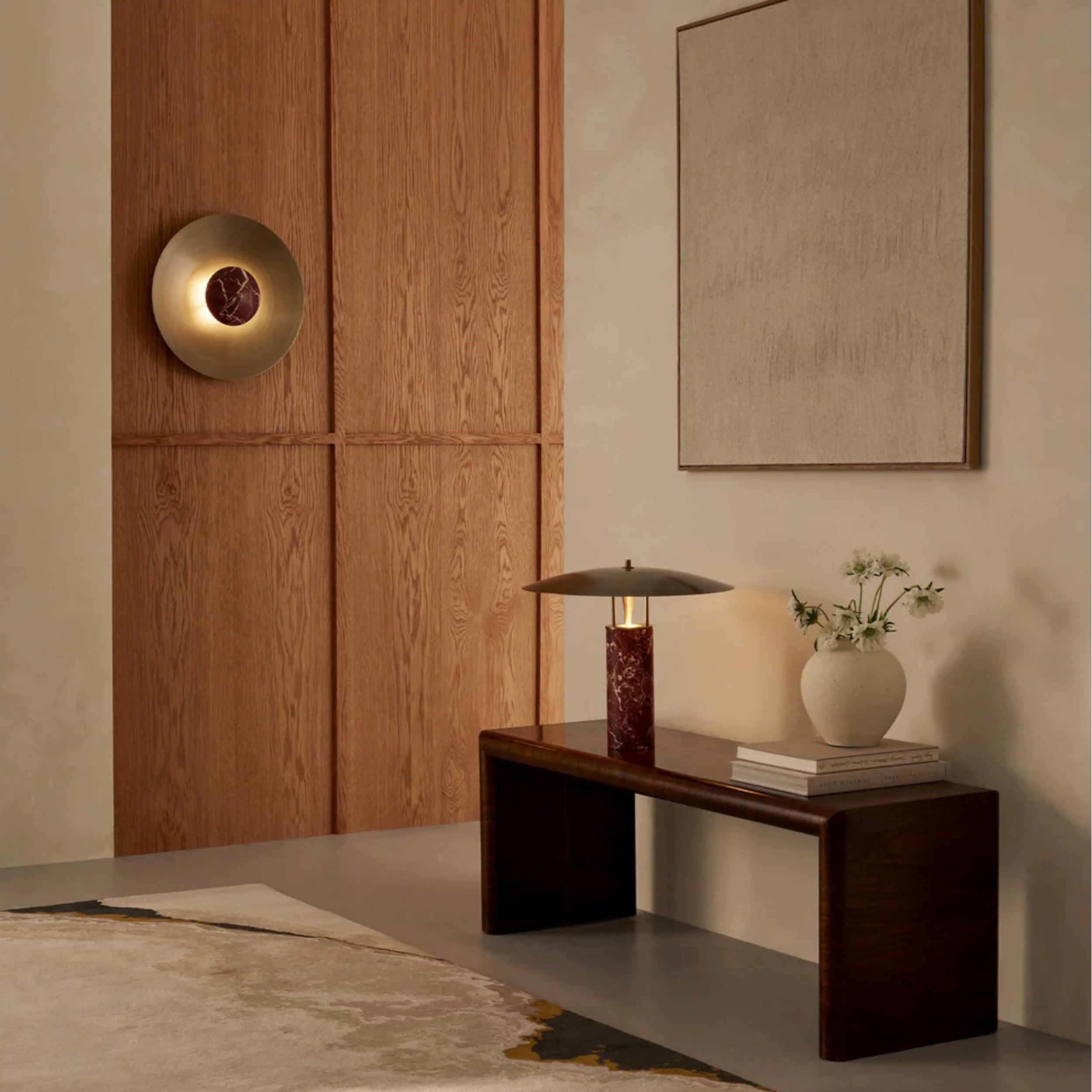 LegacyBeam – Marble Desk Lamp