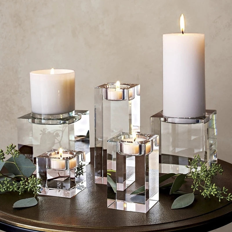 Clearhaven – Glass Candle Holder