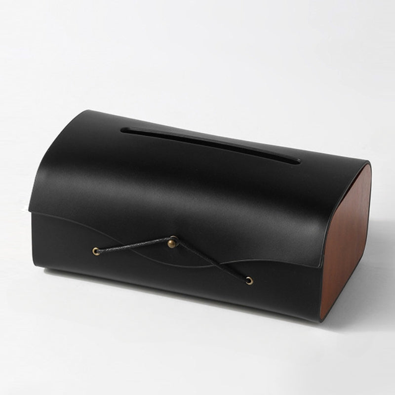 Oakline – Leather-Wrapped Tissue Holder