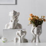 Daydream – Ceramic Face Vase
