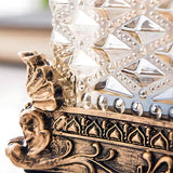 Heirloom - Acrylic Tissue Box with Ornamental Base