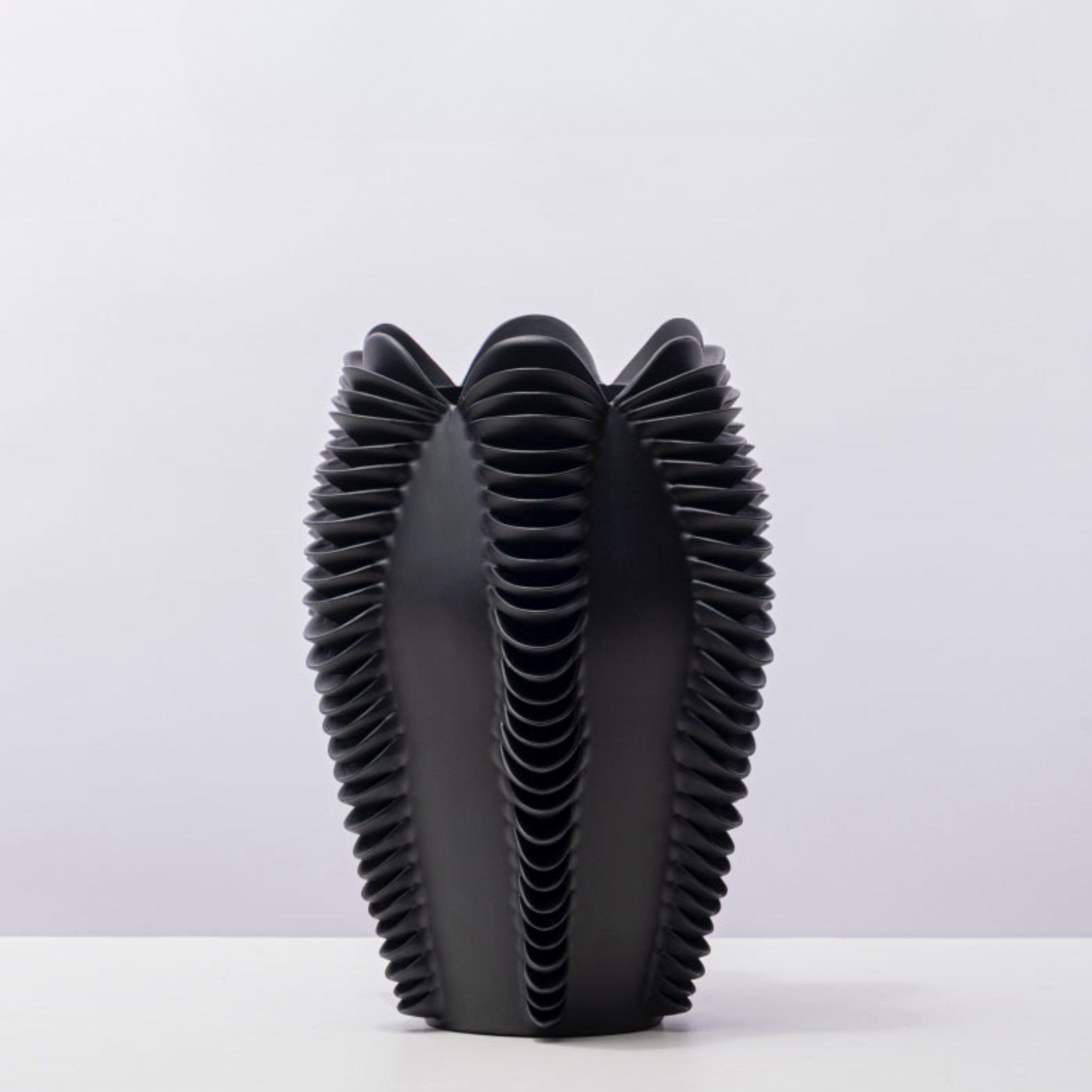 RippleCrest – Ceramic Vase