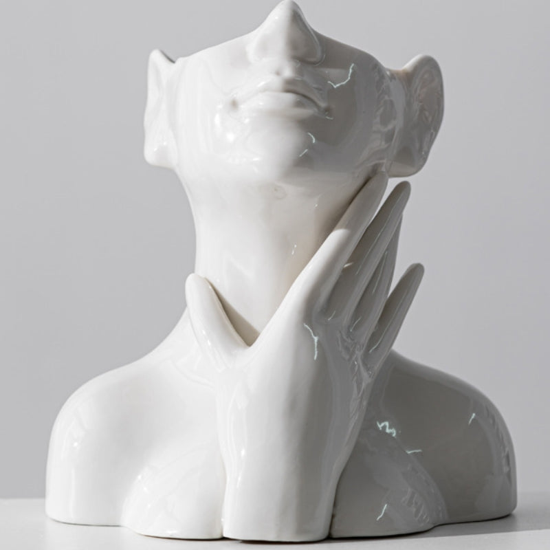 Daydream – Ceramic Face Vase