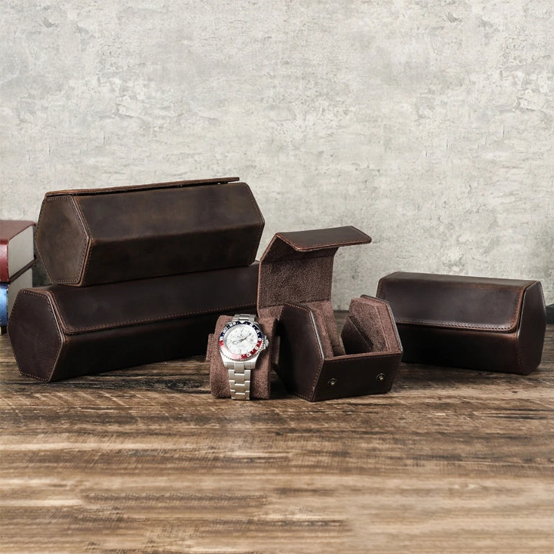Oakborne – Leather Watch Roll