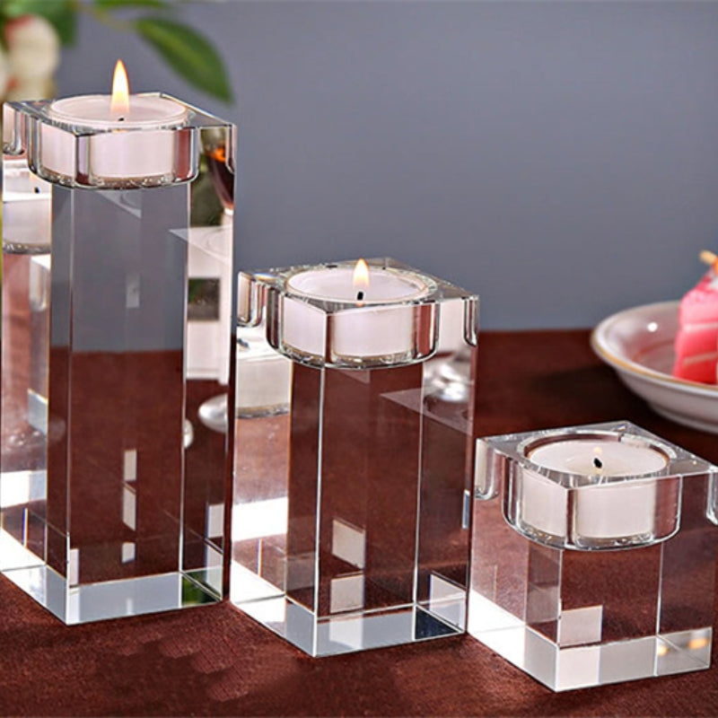 Clearhaven – Glass Candle Holder