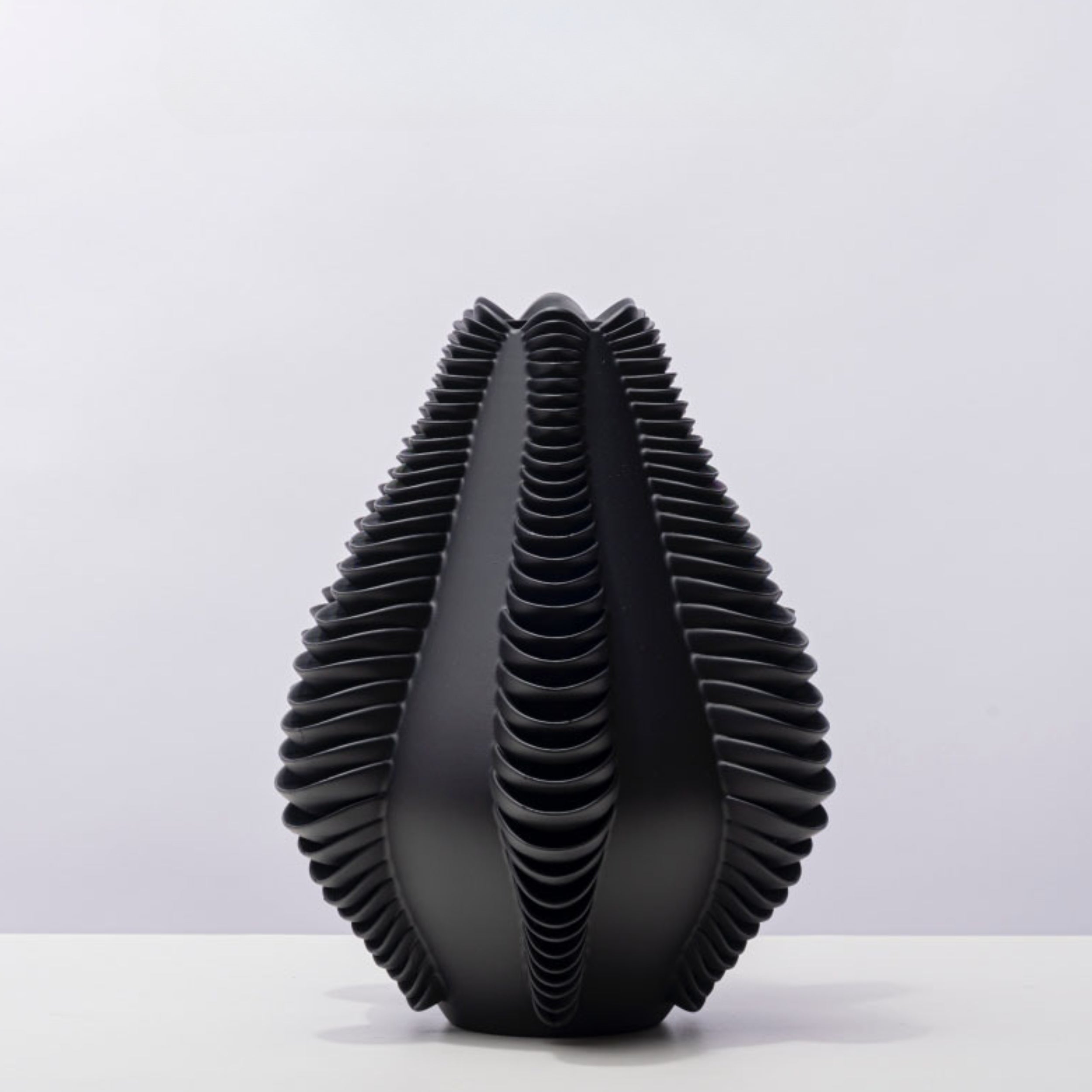 RippleCrest – Ceramic Vase