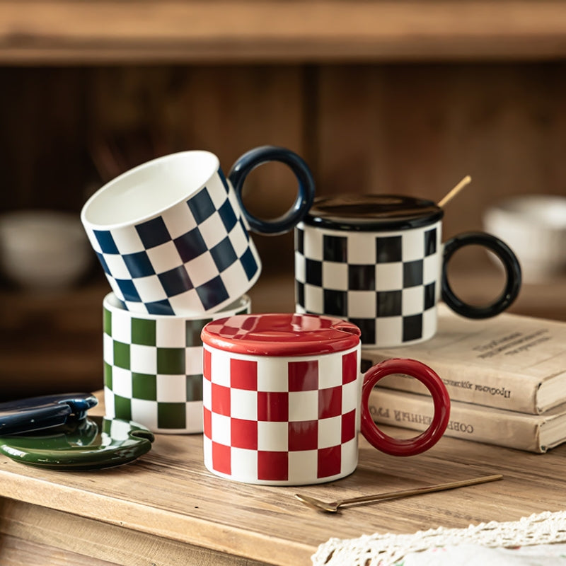 CheckMate – Retro Ceramic Mug