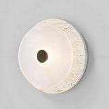 Eclipse – Travertine Wall Sconce