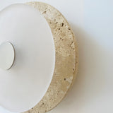 Eclipse – Travertine Wall Sconce