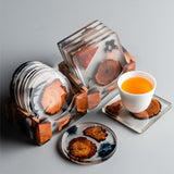 Orlen - Resin Pinewood Coasters