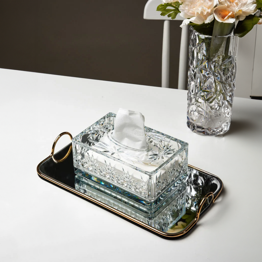 Eloura – Mirrored Metal Tray