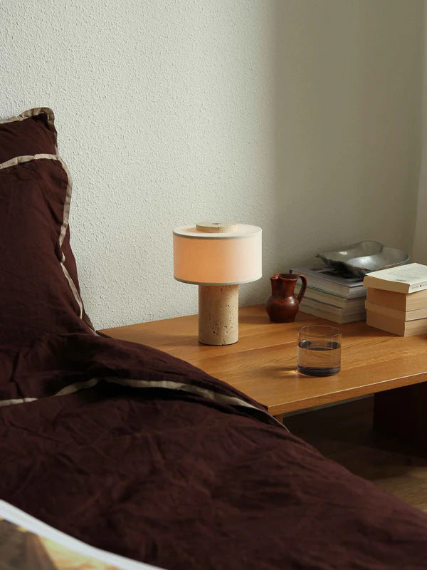 RockHaven – Marble Table Lamp lifestyle photo