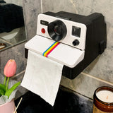 PolaRoll – Retro Camera Toilet Paper Holder