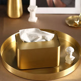 Marlow – Brass Tissue Box